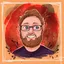 A stylised image of myself drawn by Charli Vince www.charlivince.com